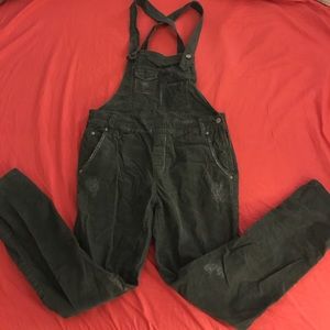 Free People Corduroy Overalls